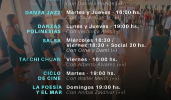 FEBRERO EN EL PIPACH: TALLERES Y CICLO DE PROYECCIONES